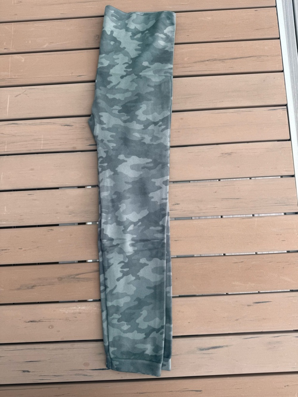 SPANX Army Green-ish Gray seamless legging